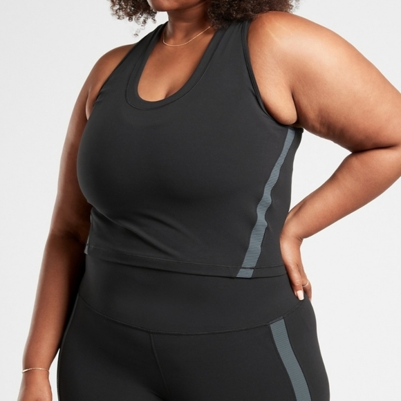 NWT Athleta Shanti Rib Crop Tank 3.0 - Picture 1 of 8